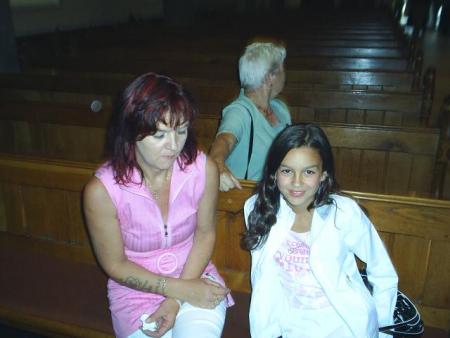 ma mere et moi